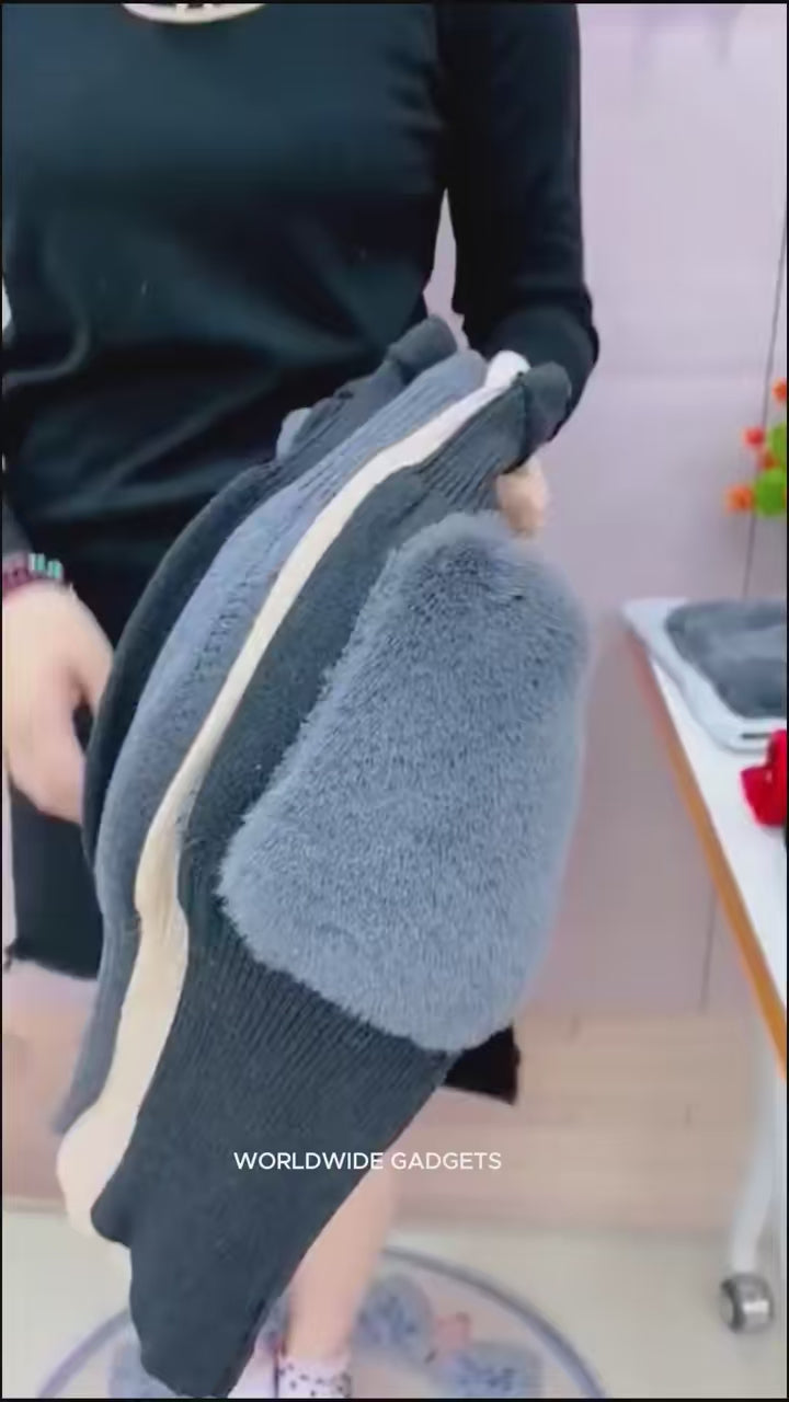 Woolen Knee Warmer Pads for Men & Women | Stylish & Versatile | Random Colors