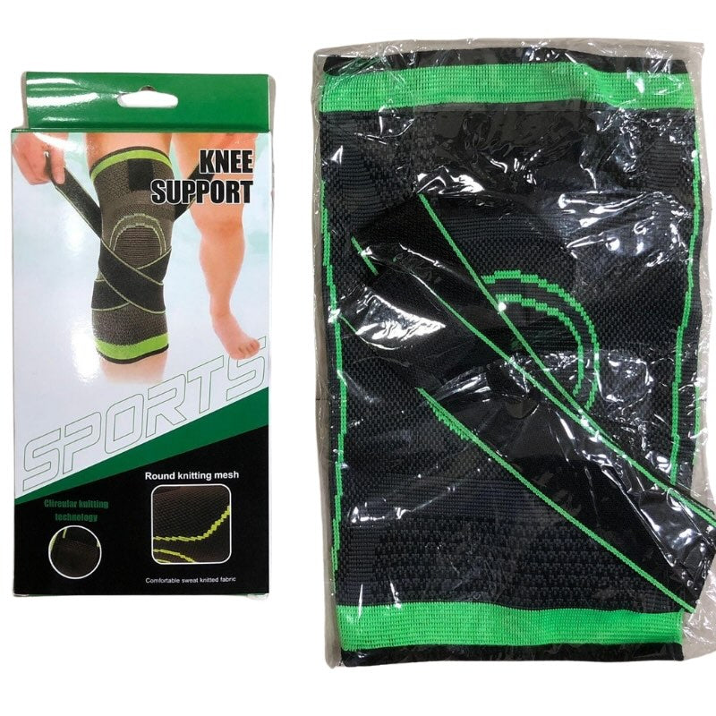 Adjustable 3D Knee Support | Patella Gel Pad | Pain Relief & Anti-Slip Grip